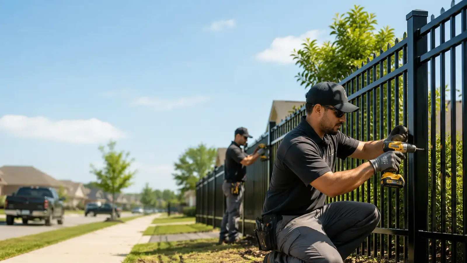 Metal Fence Installation in Alvord, TX